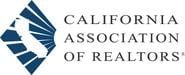 A logo for the california association of realtors.